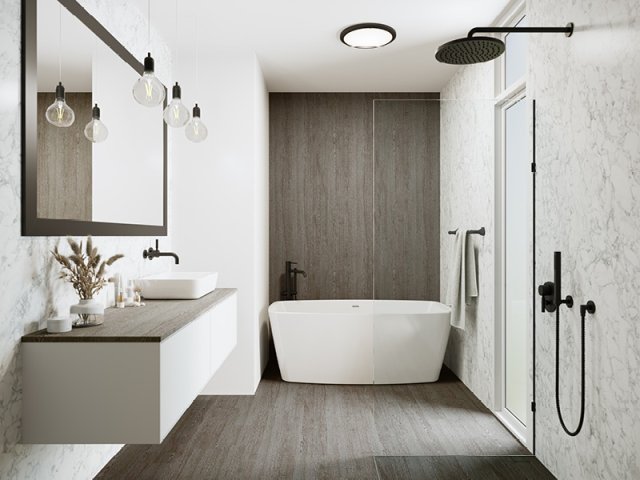 Resopal SpaStyling® – Slimme wandpanelen voor jouw badkamer